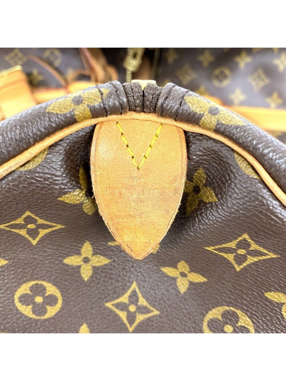 ★SOLD★ Louis Vuitton Boston Bag Monogram Keepall 60 Brown - Picture 5 of 10